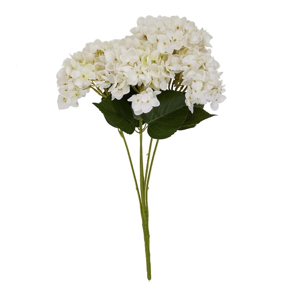 Hill Interiors Hydrangea Bunch Artificial Flower Hill Interiors Hydrangea Bunch Artificial Flower