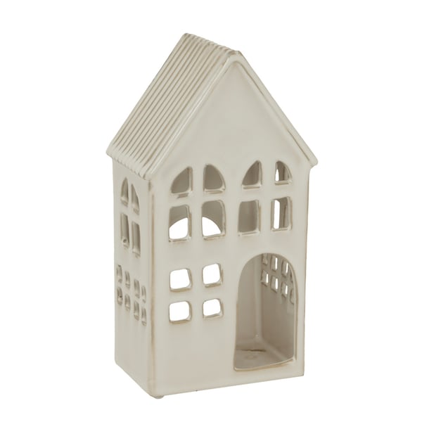 Hill Interiors Ceramic House Tea Light Holder