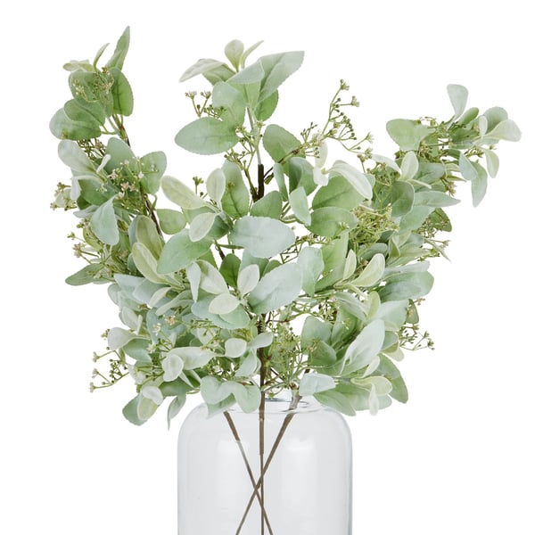 Hill Interiors Lambs Ear & Wax Flower Winter Artificial Plant