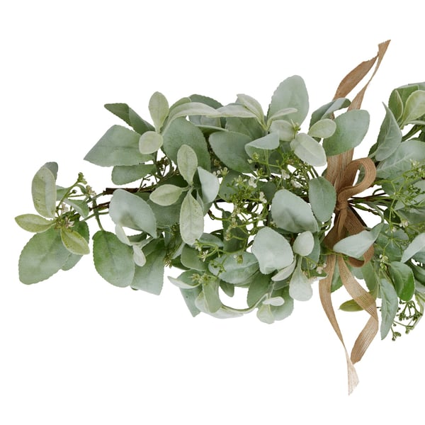 Hill Interiors Lambs Ear & Wax Flower Winter Artificial Flower