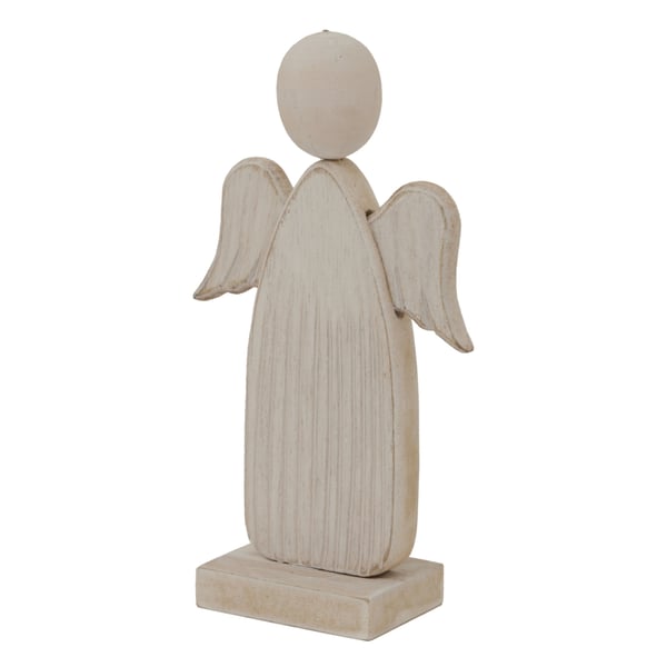 Hill Interiors White Washed Angel Christmas Decoration