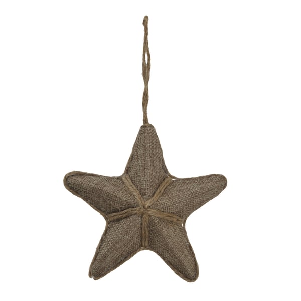 Hill Interiors Jute Star Hanging Decoration