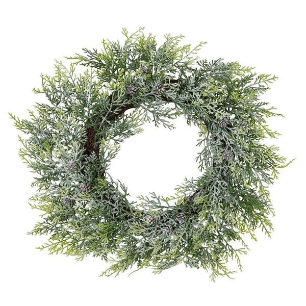 Hill Interiors Pine Wreath Artificial Bouquet