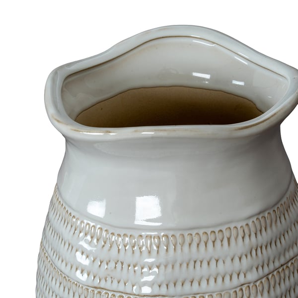 Hill Interiors Tava Hewn Mellanstor Vas