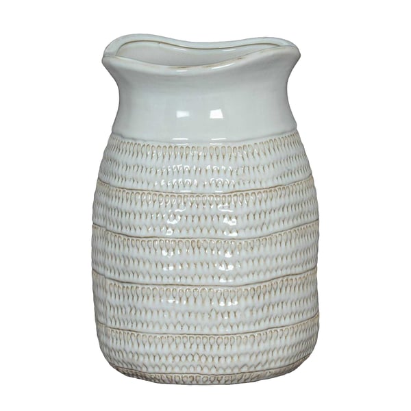 Hill Interiors Tava Hewn Mellanstor Vas