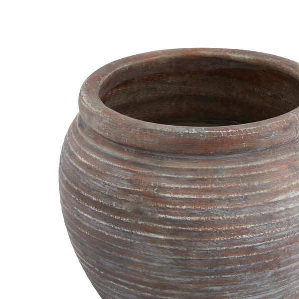 Hill Interiors Siena Rounded Rim Plant Pot