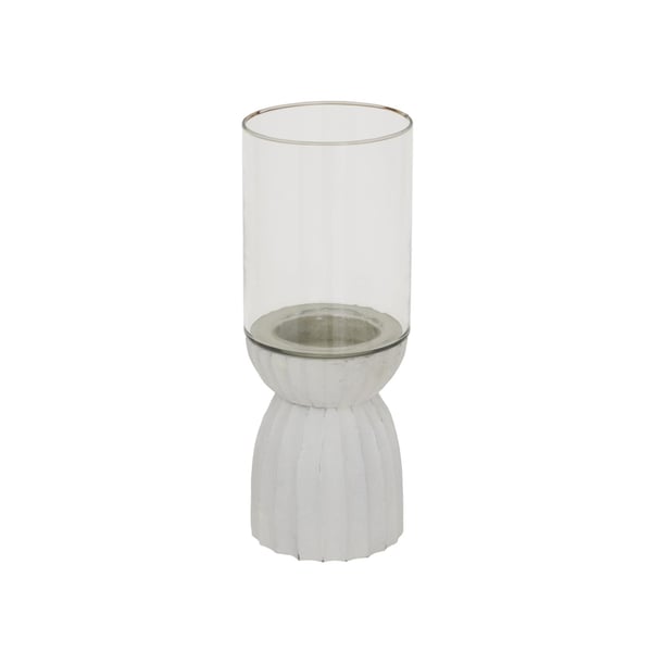 Hill Interiors Carved Hurricane Lantern