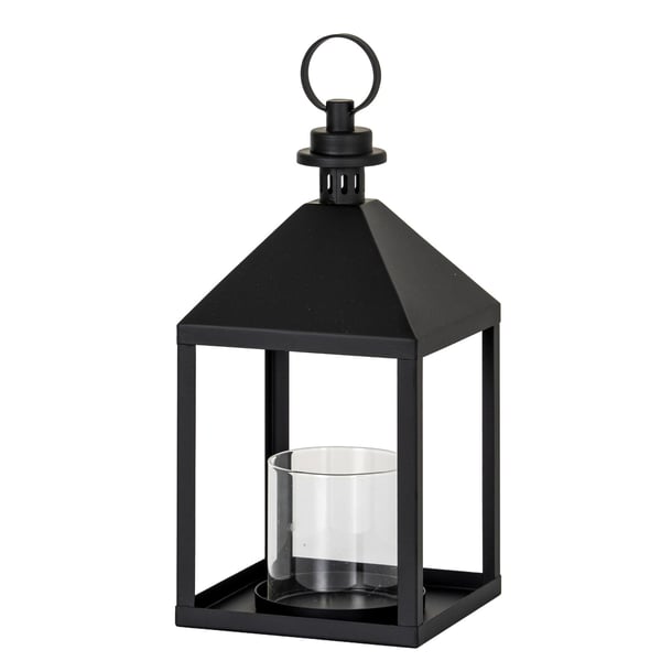 Hill Interiors Astral Glass Lantern Candle Holder