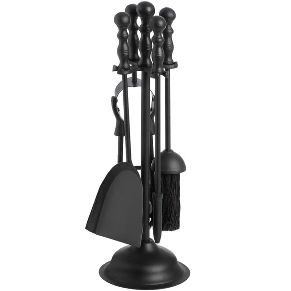 Hill Interiors Black Duchess teräksinen takkatyökalusarja