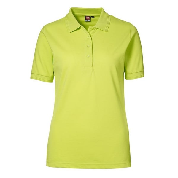ID Womens/Ladies Pro Wear kortærmet klassisk poloshirt med regelmæssig pasform