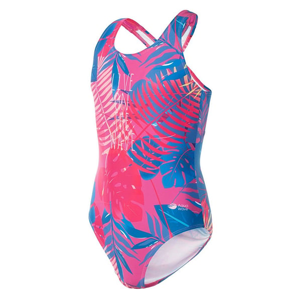 Aquawave Girls Salava Jungle One Piece Swimsuit