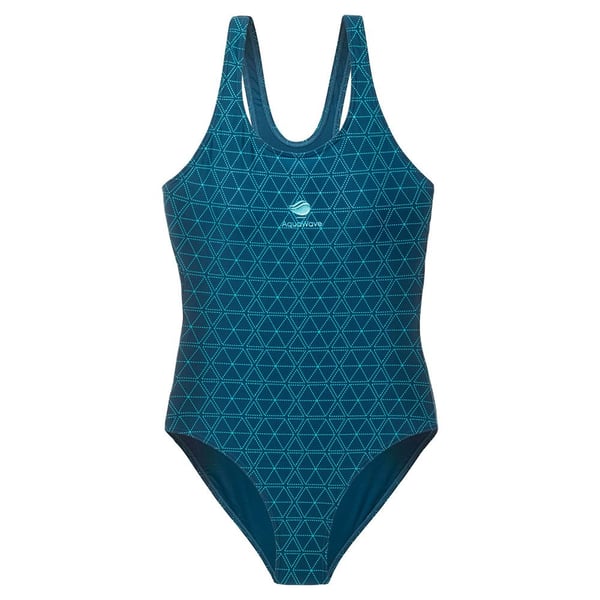 Aquawave Womens/Ladies Seaweed Hexagon One Piece Swimsuit