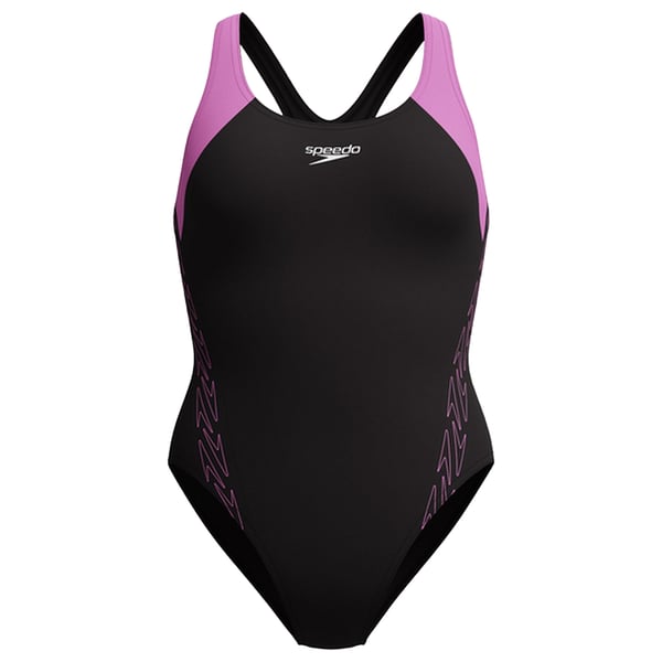 Speedo Womens/Ladies Hyprbm Splc Racerback One Piece Swimsuit