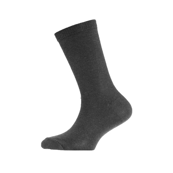 Childrens/Kids Plain Cotton Rich School Socks (Pack Of 3)