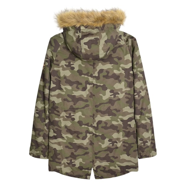 Lambretta Mens Camouflage Parka