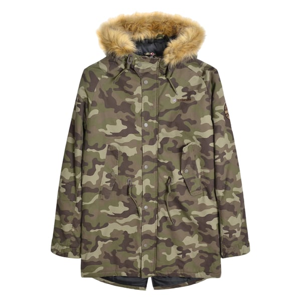 Lambretta Mens Camouflage Parka Lambretta Mens Camouflage Parka