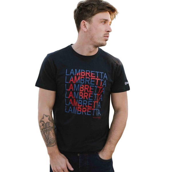 Lambretta Mens Heritage SS25 Target T-Shirt