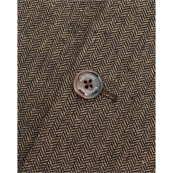 Lambretta Mens Morgan Herringbone Single-Breasted Blazer