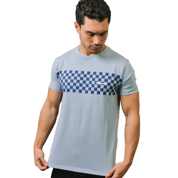 Lambretta Mens AW24 Two Tone Panelled T-Shirt