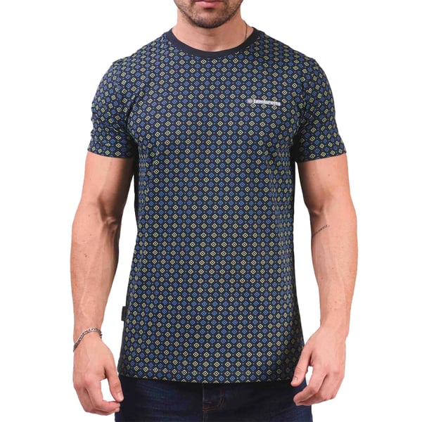Lambretta Mens SS25 Geometric T-Shirt