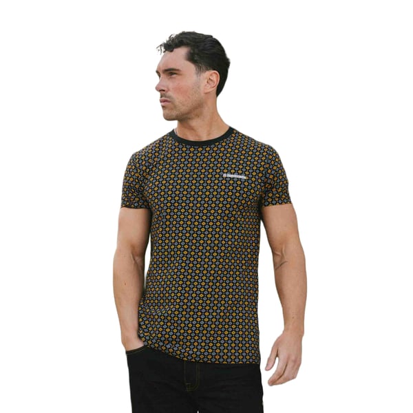 Lambretta Mens SS25 Geometric T-Shirt