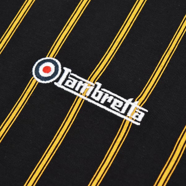 Lambretta miesten pinstripe-pikeepaita