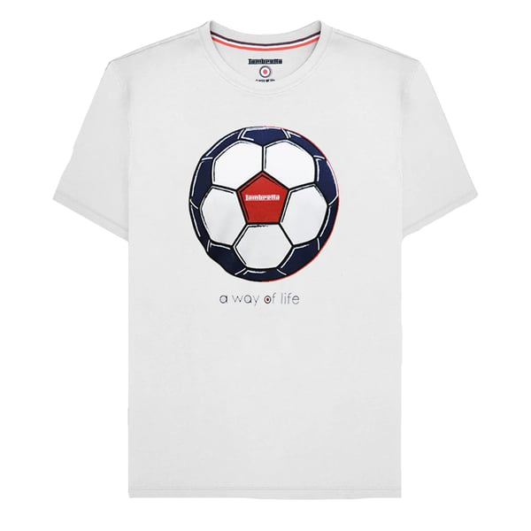 Lambretta Mens Target Big & Tall Football T-Shirt