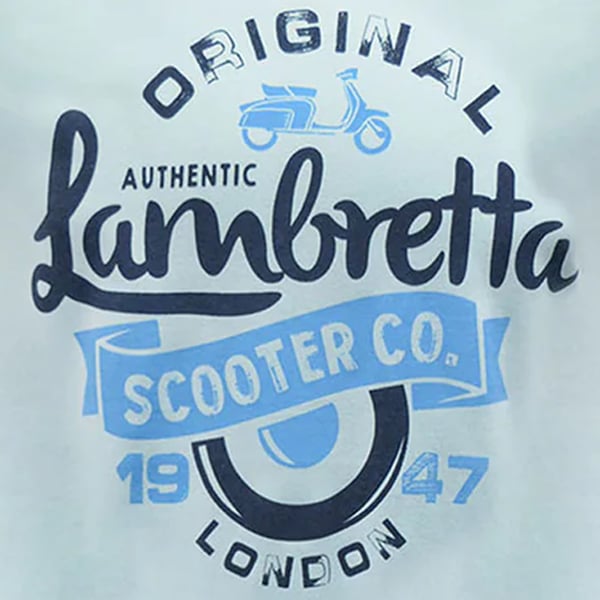 Lambretta Mens Scooter Big & Tall T-Shirt