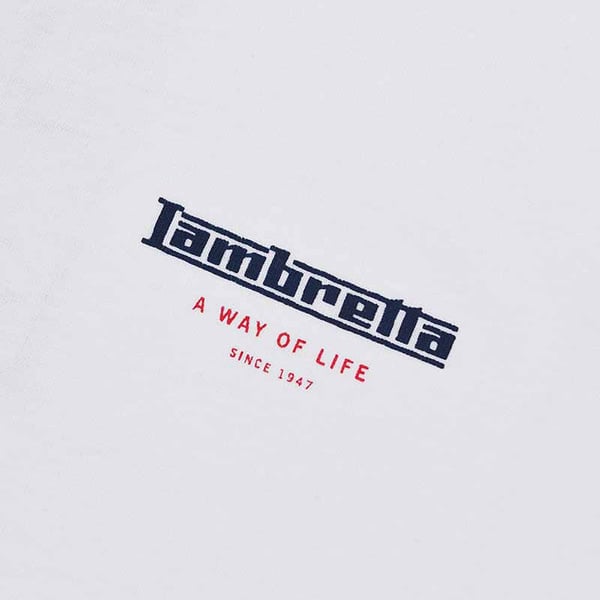 Lambretta Miesten Klassinen SS24 Raidallinen Poolopaita