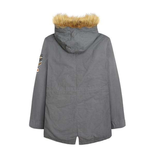 Lambretta Mens Sherpa Lined Parka