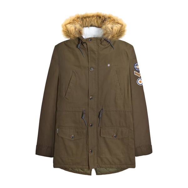 Lambretta Miesten Sherpa-vuorattu Parka