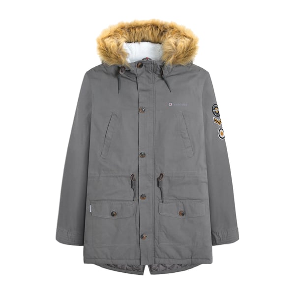 Lambretta Mens Sherpa Lined Parka
