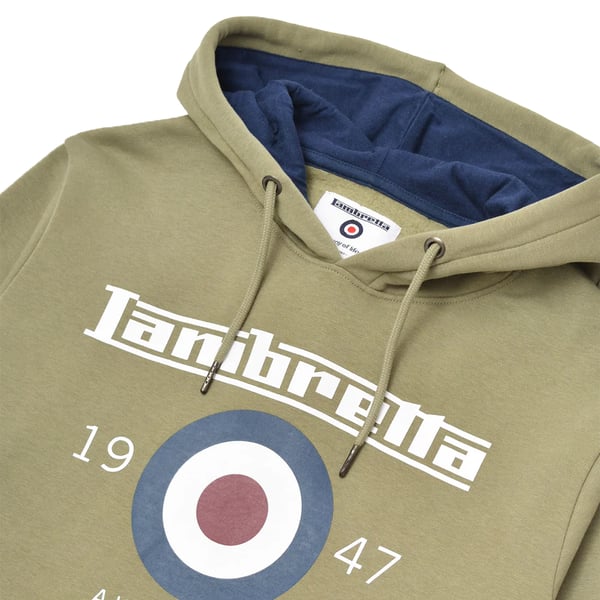 Lambretta Mens AW24 Target Hoodie