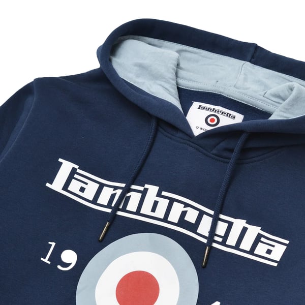 Lambretta Mens AW24 Target Hoodie