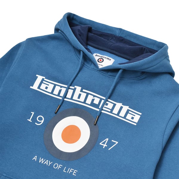 Lambretta Mens AW24 Target Hoodie
