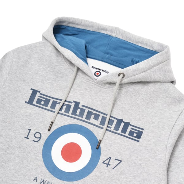 Lambretta Mens AW24 Target Hoodie