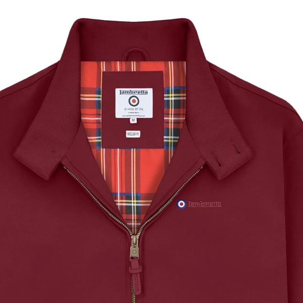 Lambretta Mens Shower Resistant Harrington Jacket