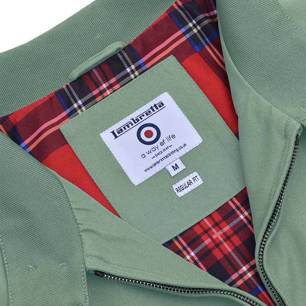 Lambretta Mens Shower Resistant Harrington Jacket