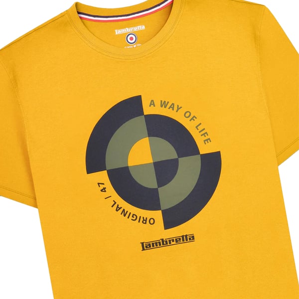Lambretta Mens Target Quadrant T-Shirt