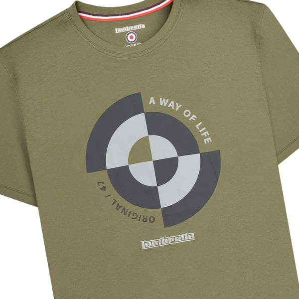 Lambretta Mens Target Quadrant T-Shirt