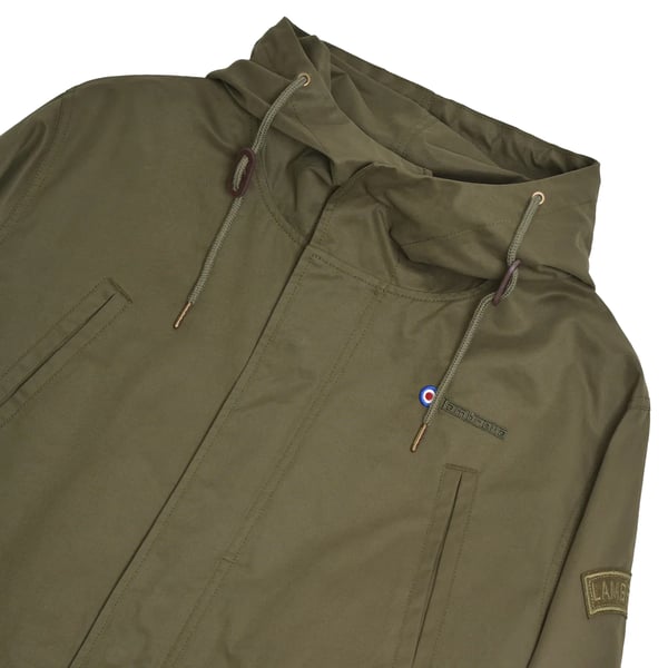 Lambretta Mens Shower Resistant Parka