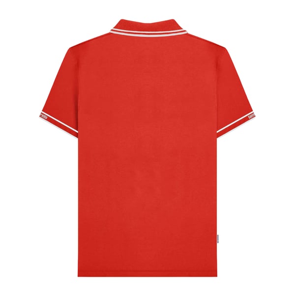 Lambretta Mens SS25 Branded Sleeve Polo Shirt