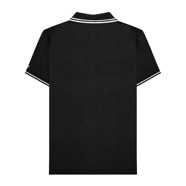 Lambretta Mens SS25 Two Tone Tipped Polo Shirt