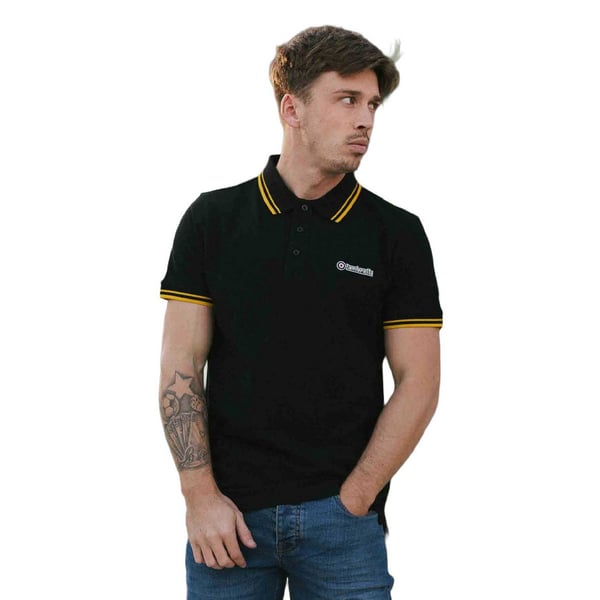 Lambretta Mens SS25 Twin Tip Polo Shirt