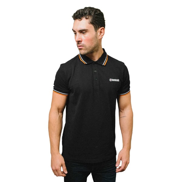 Lambretta Mens SS25 Twin Tip Polo Shirt