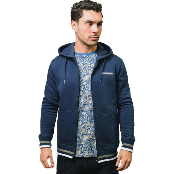 Lambretta Mens AW24 Full Zip Hoodie