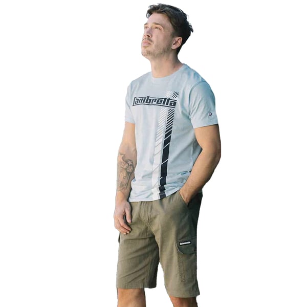 Lambretta Mens SS25 Racing Stripe T-Shirt