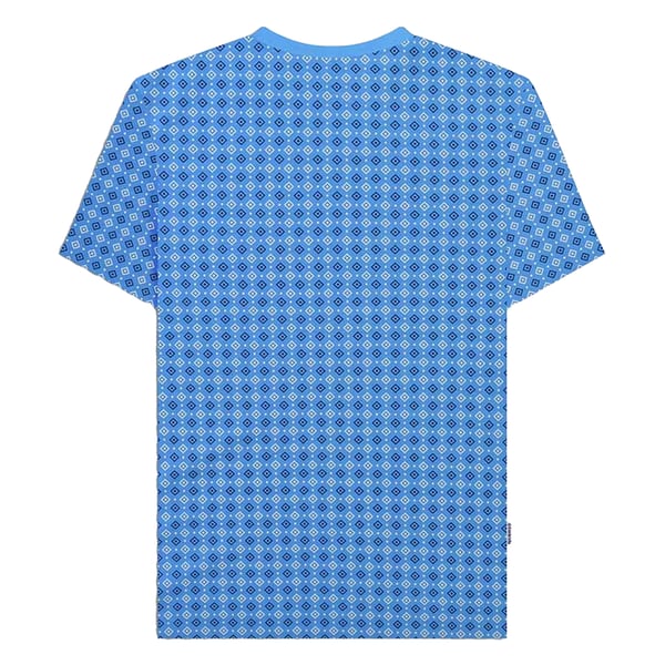 Lambretta Mens SS24 Geometric All-Over Print T-Shirt