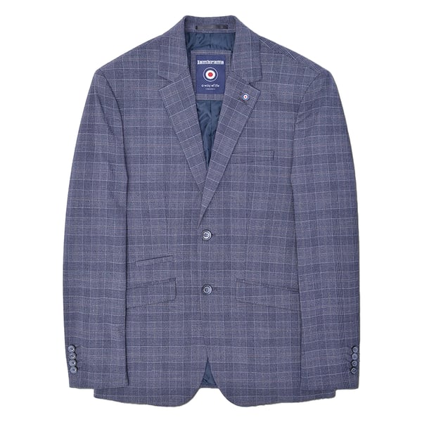 Lambretta Mens Bradley Checked Blazer Lambretta Mens Bradley Checked Blazer