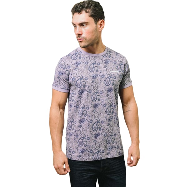 Lambretta Mens SS25 Paisley T-Shirt